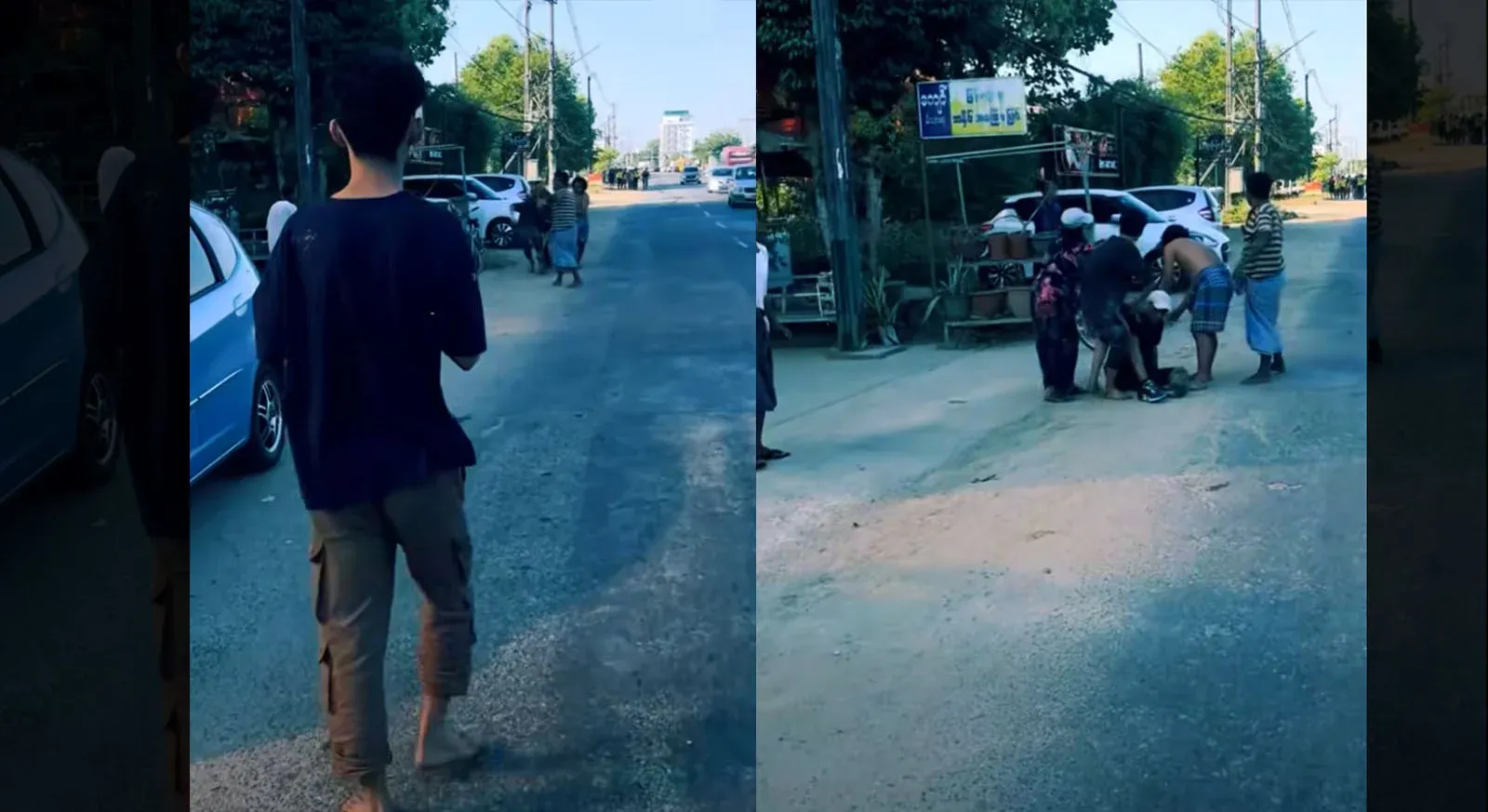 I didn't think it would happen in North Dagon, so I had to help everyone