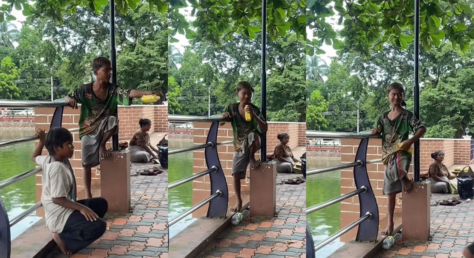 What are you doing when you see the whole city like that?