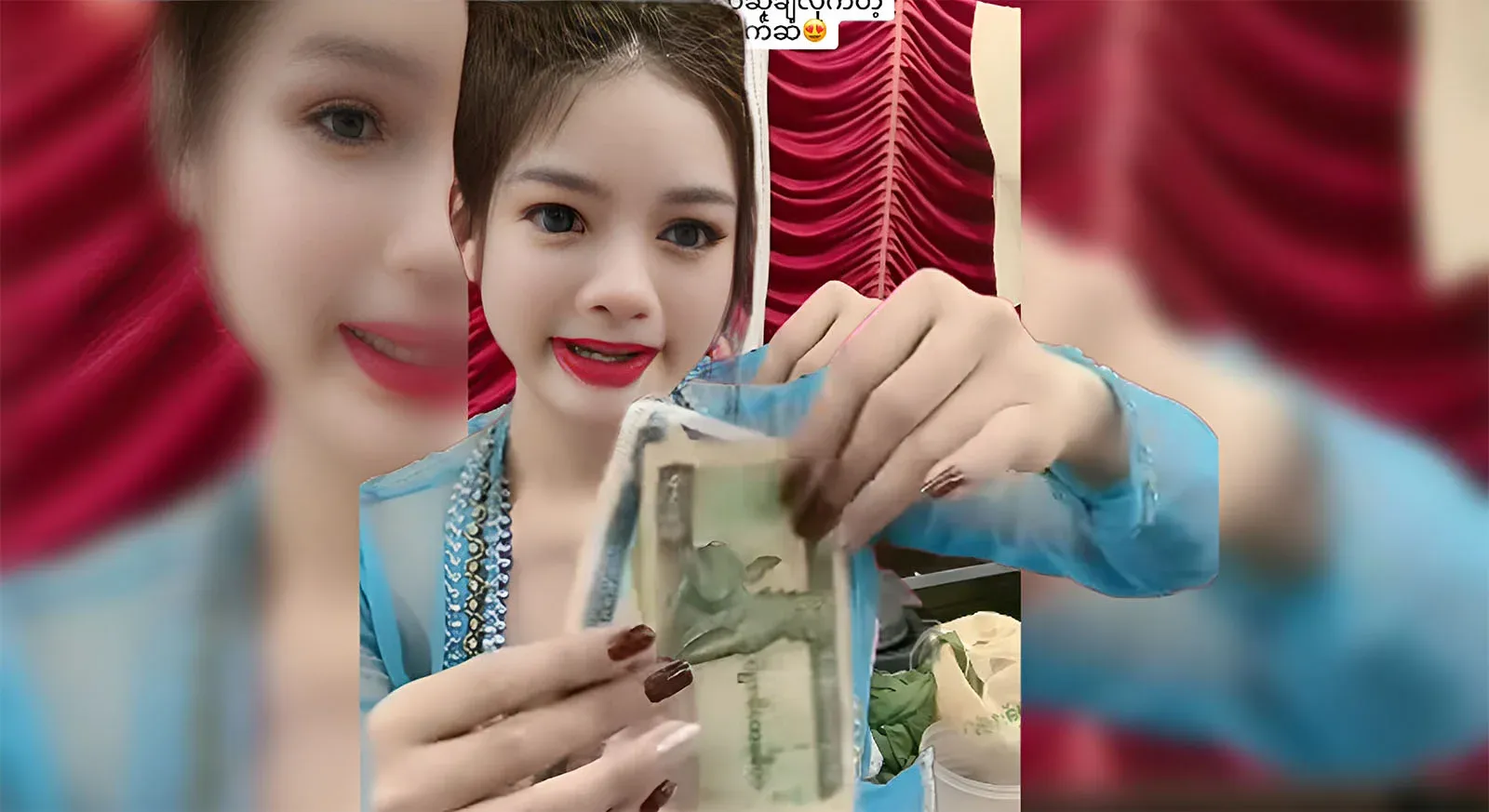 Even the one who yelled at me about what happened to Burmese money was already saying things like that