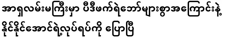 I have talked about many PDP comrades on Asia Road and the actions of Nai Nae