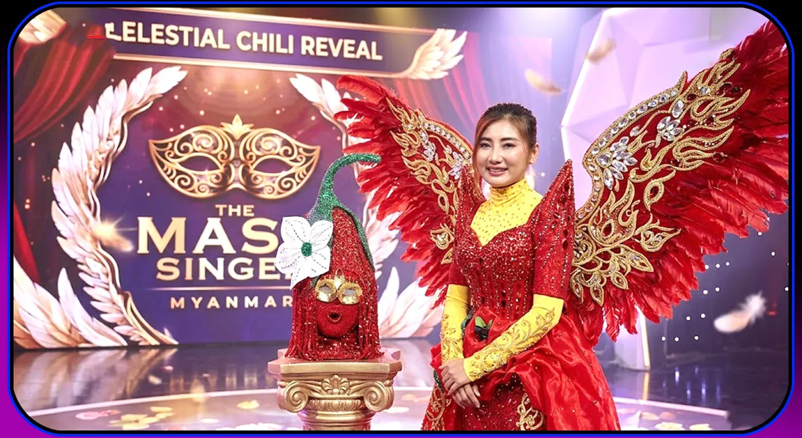 The spicy red chili is a poem by Princess Choo May, which everyone did not think