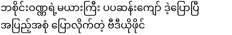 Basai Wunna's wife Pap San Kyaw said the full video file