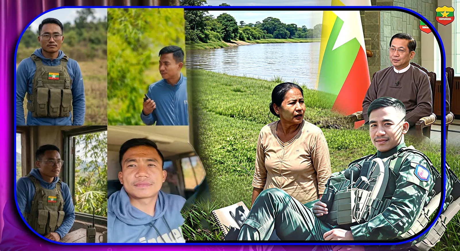 The famous video file has now been released, a participant of Warazum Min Zae Thant