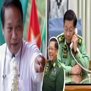 People from the People's Party came to express their gratitude for the blessing of Baba Gyi's donation