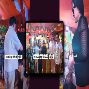 Actor Yang Aung and actress May Than Nu have spent money