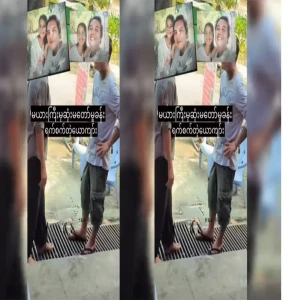 It's happened again. Mayayi chastises the old man for messing with the younger one. Video file in the living room