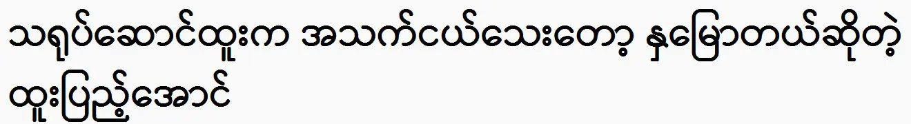 his name was similar to the actor Htoo